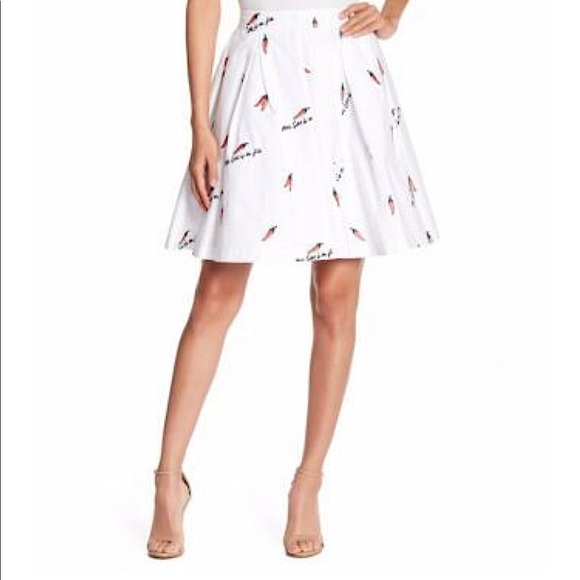 Endless Rose White A line Skirt Women Size M - Picture 4 of 14